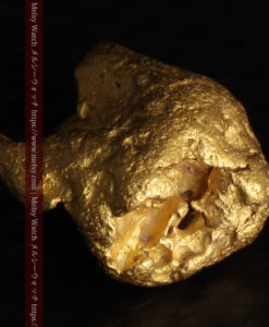 2.84gの天然の粗削りな美しさがある自然金-G0441-12