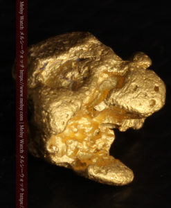 2.84gの天然の粗削りな美しさがある自然金-G0441-7