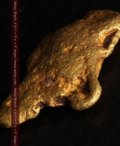 1.72gの人差し指と親指を伸ばした手のような形の自然金-G0442-11