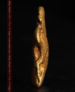 1.72gの人差し指と親指を伸ばした手のような形の自然金-G0442-5