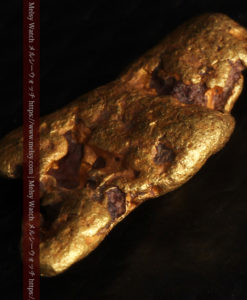 1.72gの人差し指と親指を伸ばした手のような形の自然金-G0442-9