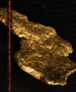 7.37gの縦にぐいっと伸びる面の大きな自然金-G0444-13