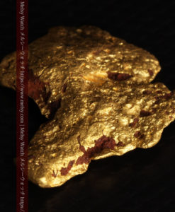 7.37gの縦にぐいっと伸びる面の大きな自然金-G0444-15