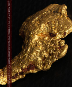 7.37gの縦にぐいっと伸びる面の大きな自然金-G0444-16