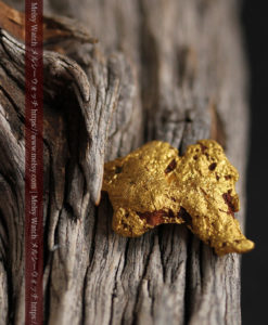 7.37gの縦にぐいっと伸びる面の大きな自然金-G0444-9